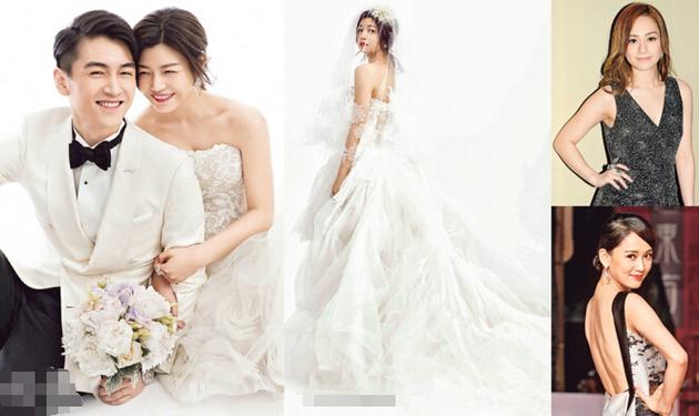 陳曉與陳妍希今天舉行婚禮，展開人生新一頁。