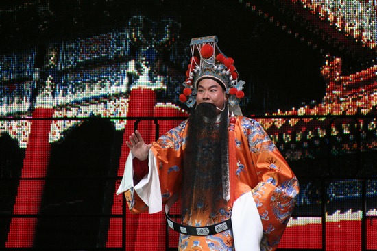 河南省豫劇二團(tuán)演員、唐派再傳弟子郭志誠(chéng)演唱唐派名劇《金殿風(fēng)云》