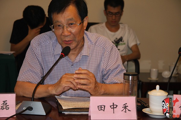 原文聯(lián)主席、作家協(xié)會主席田中禾