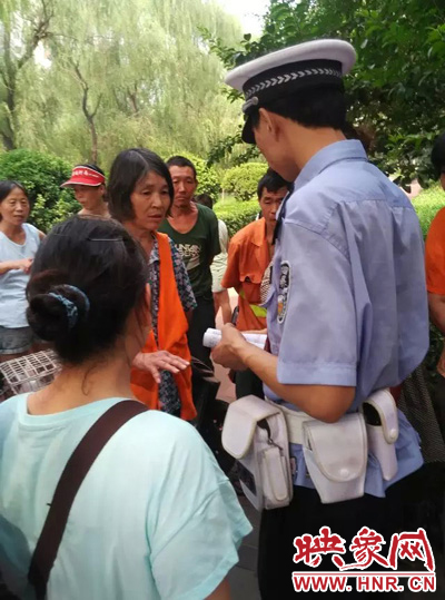 令人憤怒的是，這名老太太竟然報警說“她被環(huán)衛(wèi)工打了”