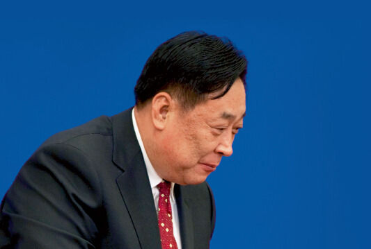 張力軍從環(huán)保部副部長(zhǎng)任上退休兩年多后，被中紀(jì)委宣布接受組織調(diào)查。資料圖