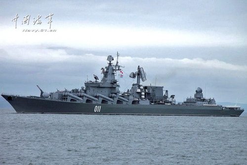 瓦良格號(hào)巡洋艦。