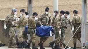 意大利海軍相信他們將發(fā)現(xiàn)更多海難死者。