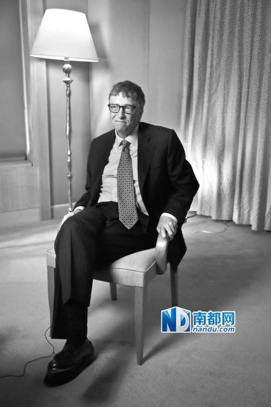 比爾·蓋茨接受美國(guó)《滾石》雜志專訪。