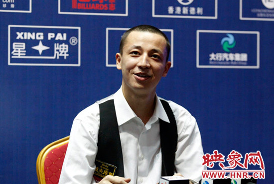 發(fā)布會上，中國業(yè)余選手帕如克很期待下一句的比賽