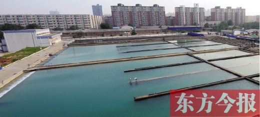 11月8日，鄭州柿園水廠，階梯水價近日成為熱議的話題