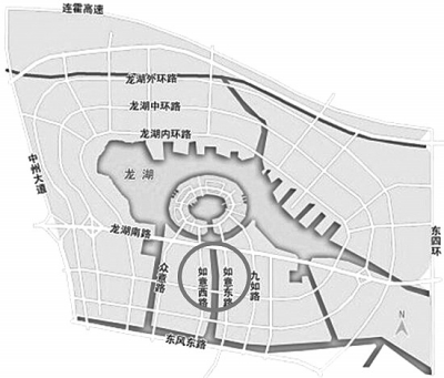 鄭州龍湖區(qū)域6塊商業(yè)用地拍賣遇冷，全部以起始價(jià)成交最貴的一塊不過888.09萬(wàn)/畝，僅為8月龍湖“地