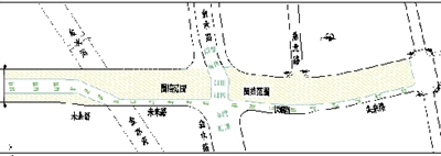 東西恢復(fù)雙向6車道，限高3.2米，限速30千米每小時(shí)