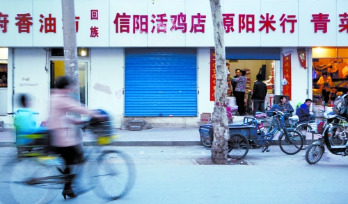鄭州市一些活禽店紛紛關門，有人猜測，是受禽流感影響