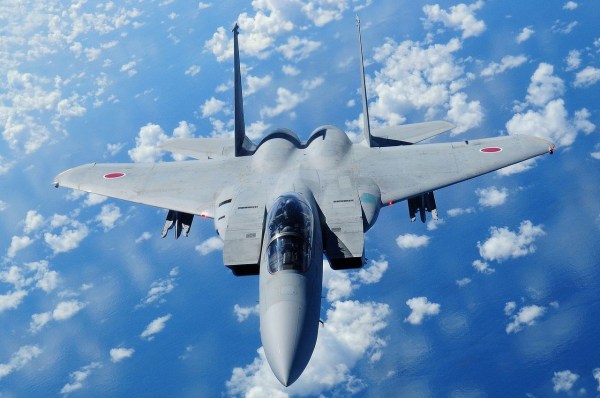 圖為F-15DJ雙座型。