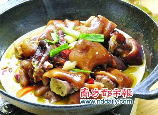 臘豬腳跟鹵豬手、南乳豬手味道是完全不同的