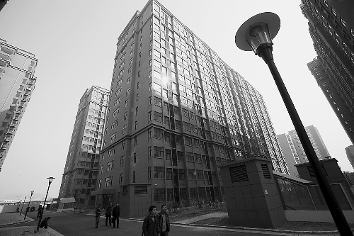 已基本建成的公租房。記者 史長(zhǎng)來(lái) 攝