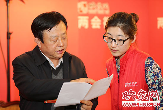全國(guó)人大代表喬彬接受映象網(wǎng)采訪。