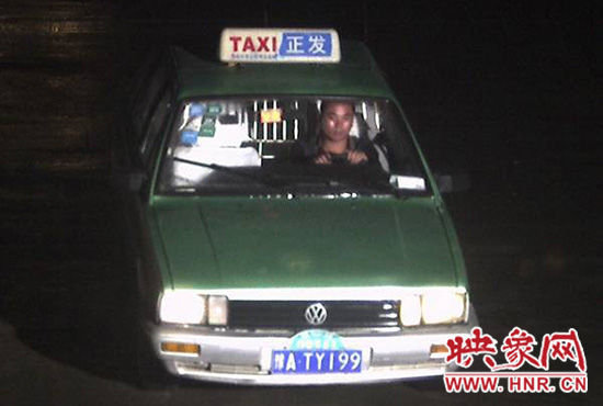 肇事嫌疑車輛及司機照片。