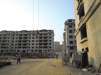 　適園雅居小區(qū)，已建起13棟住宅樓。