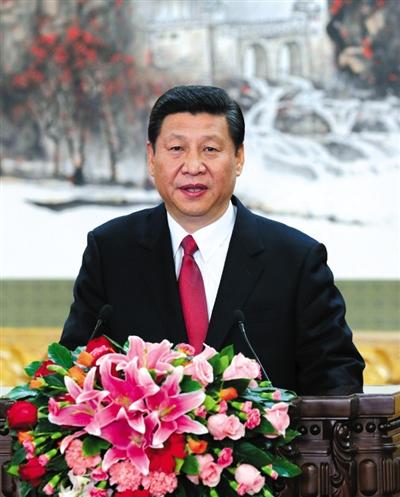 2012年11月15日，習(xí)近平在十八屆中央政治局常委同記者見面會上