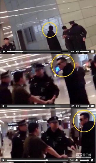 “爾康”周杰機(jī)場與他人吵架：你是二貨嗎？（圖）