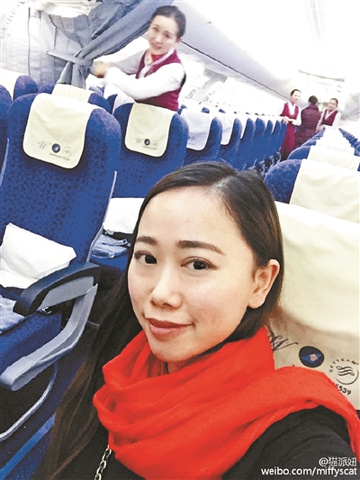 飛機(jī)上就一個(gè)乘客，張女士享受了“專機(jī)”待遇