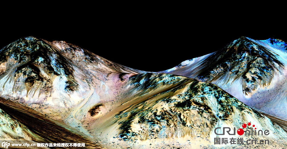 NASA宣布在火星表面發(fā)現液態(tài)水證據