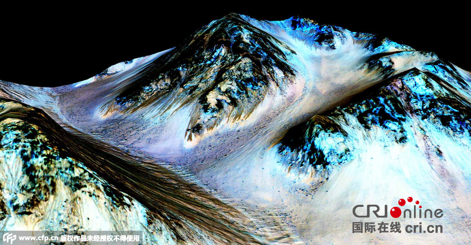 NASA宣布在火星表面發(fā)現液態(tài)水證據