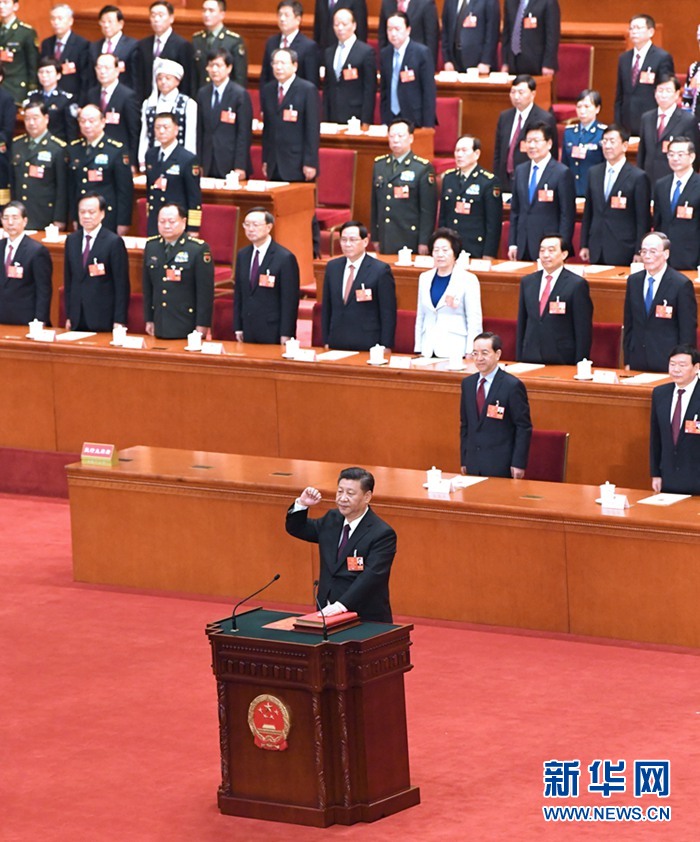 習(xí)近平當(dāng)選國(guó)家主席、中央軍委主席