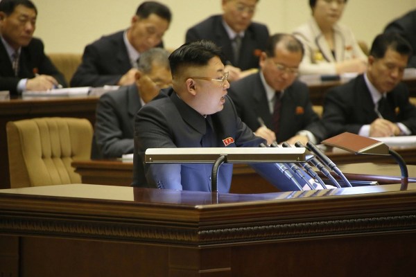 金正恩出席朝鮮勞動黨第8次思想工作者大會。