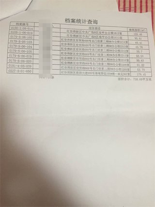 南昌中級人民法院一法官證實，他從南昌市房管局調(diào)出徐林保及其家人名下的部分房產(chǎn)信息表。