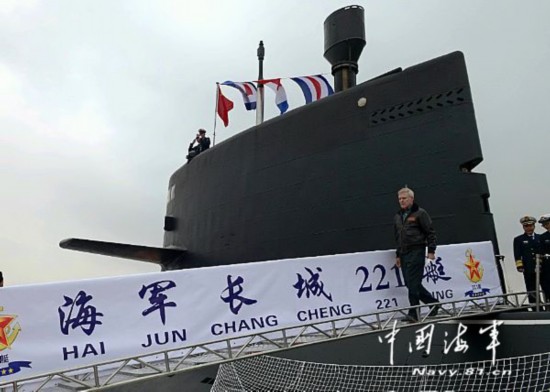 　俄媒稱(chēng)中國(guó)041元級(jí)潛艇隱蔽性不強(qiáng)。