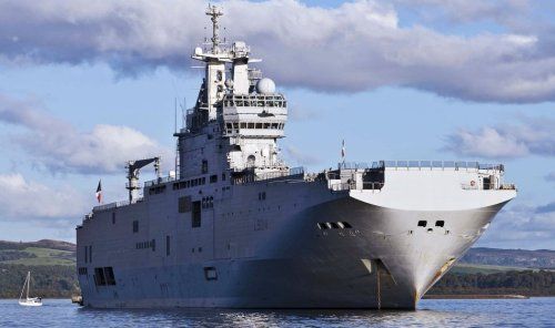 俄羅斯向法國購買西北風(fēng)級(jí)兩棲攻擊艦。