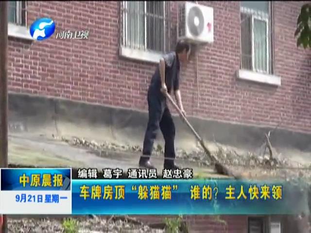 車牌房頂“躲貓貓”誰的？